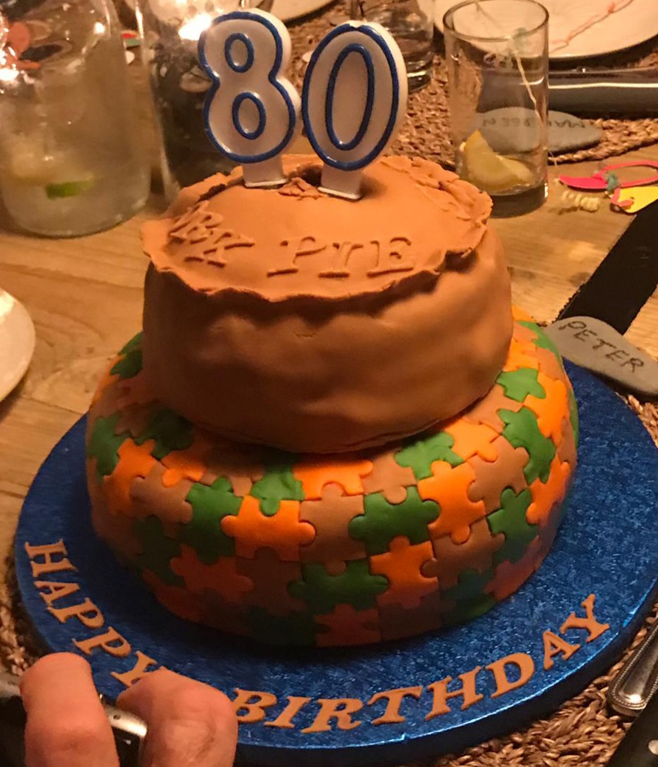 80th Birthday Cake by Flavor Cupcakery - Picture of Flavor Cupcakery & Bake  Shop, Bel Air - Tripadvisor