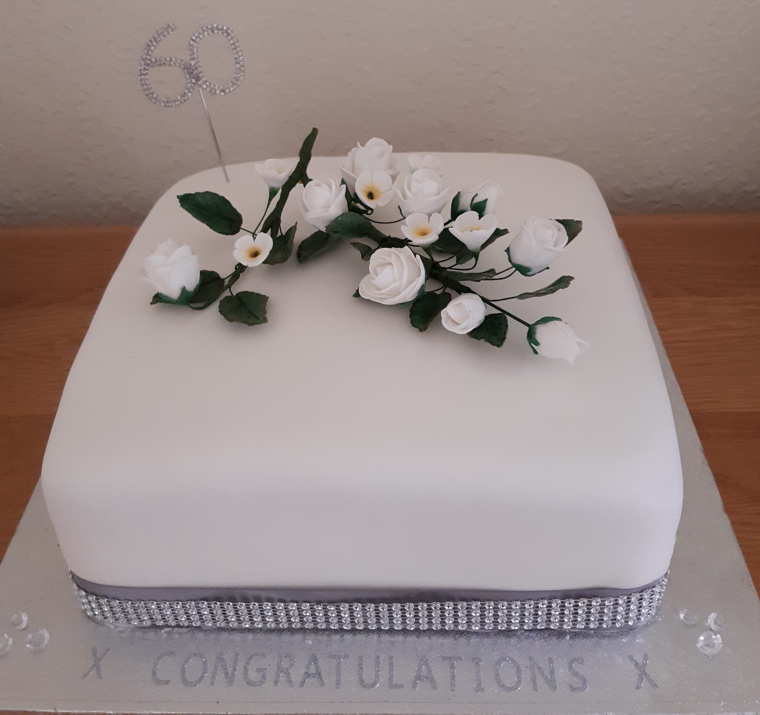 60th Wedding Anniversary Cake – Just Yours Weddings