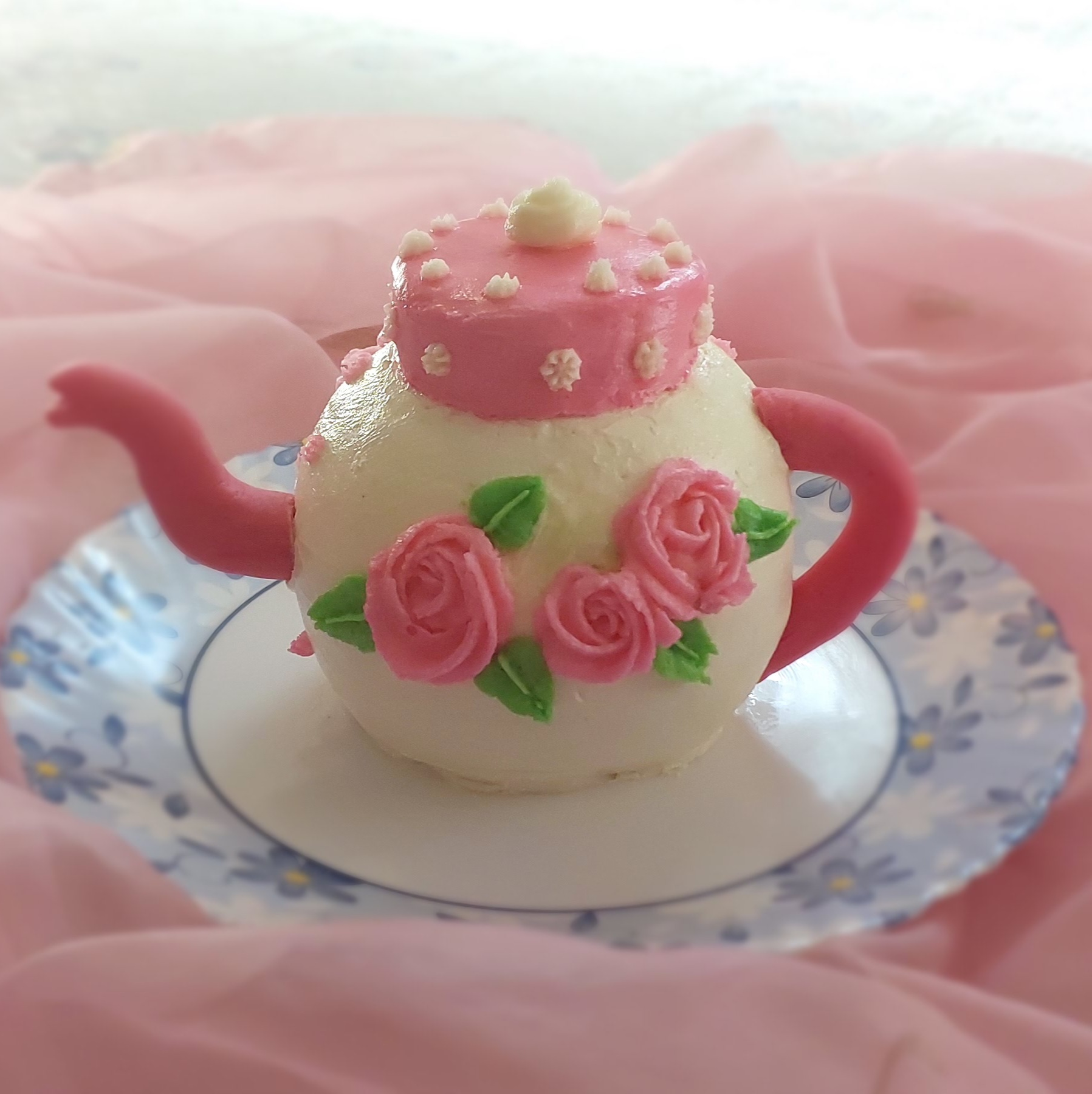Free Teapot Cupcake Cake Template and Tutorial by Press Print Party!