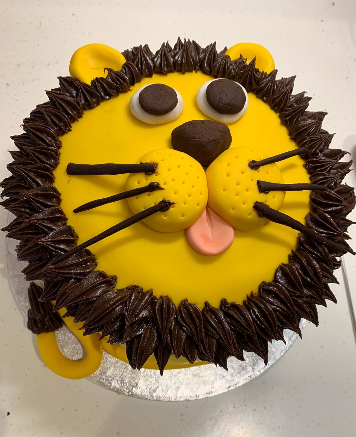Order Delicious Lion Face Cake Online From Cakes n Cupcakes