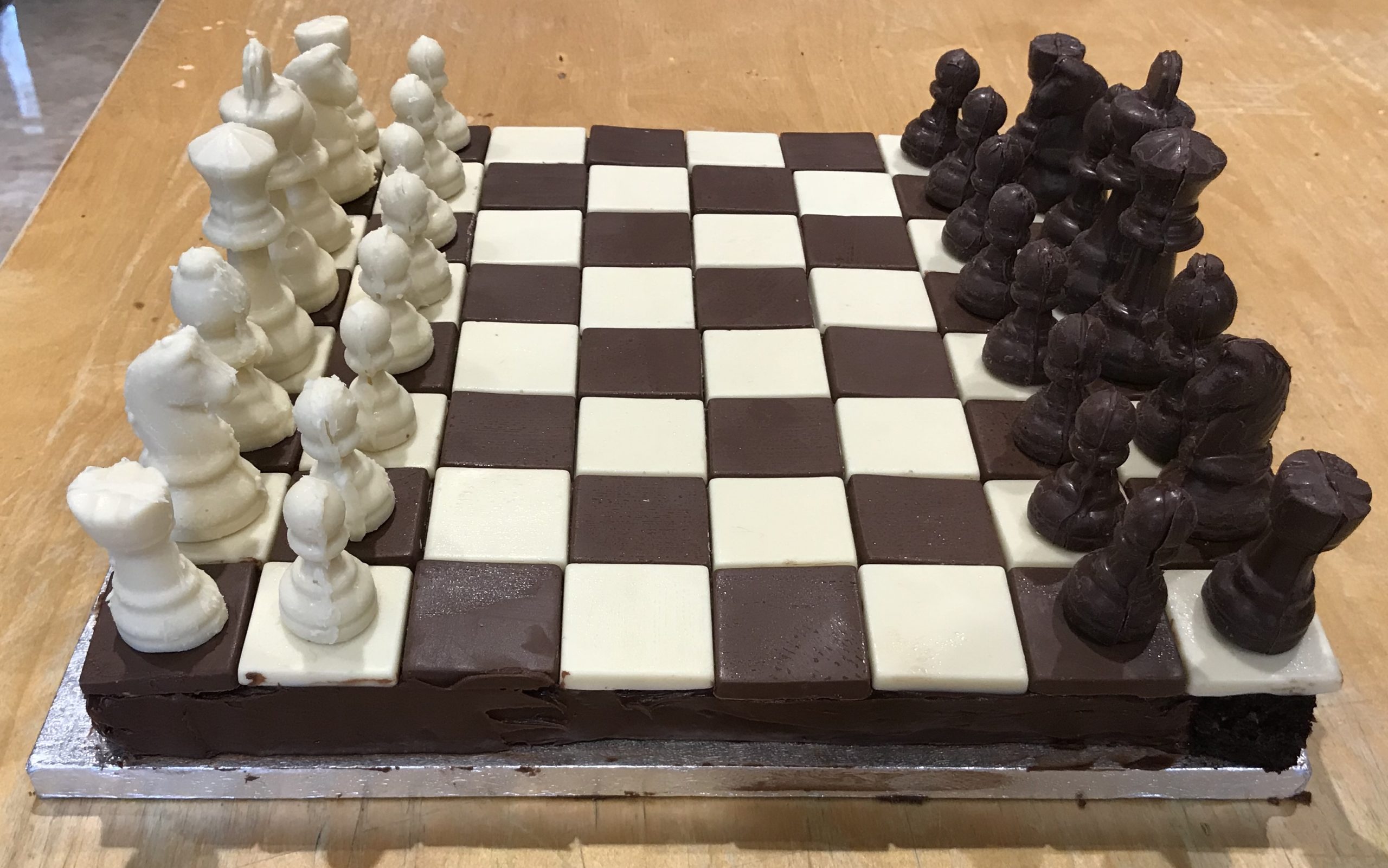 Chess Cake - Decorated Cake by Lace Cakes Swindon - CakesDecor