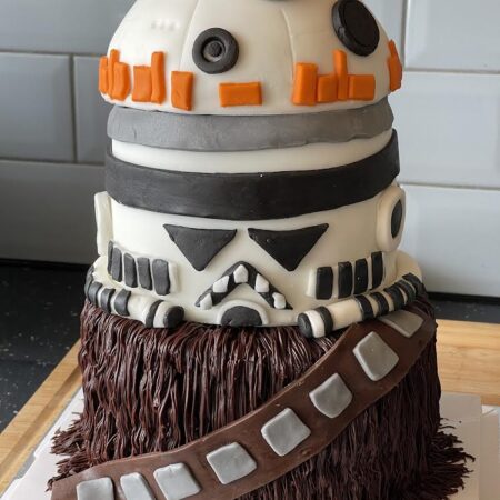 Star Wars Trilogy cake - The Great British Bake Off | The Great British  Bake Off