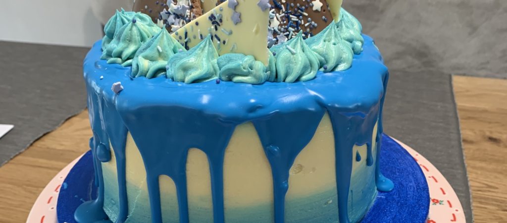 Lucy’s blue melt cake - The Great British Bake Off | The Great British ...