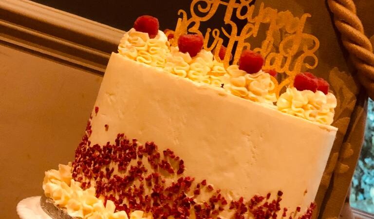 Lemon and raspberry cake - The Great British Bake Off | The Great ...