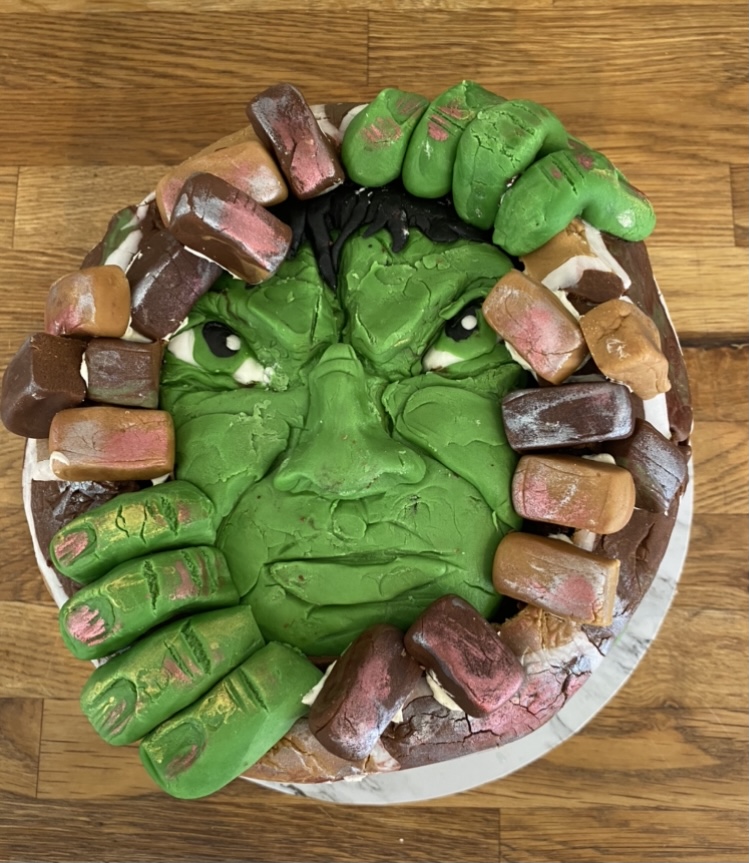 HULK SMASH! 👊🏼 #hulkcake #cake #cakevideo #cakes #cakevideos #cakevi... |  TikTok