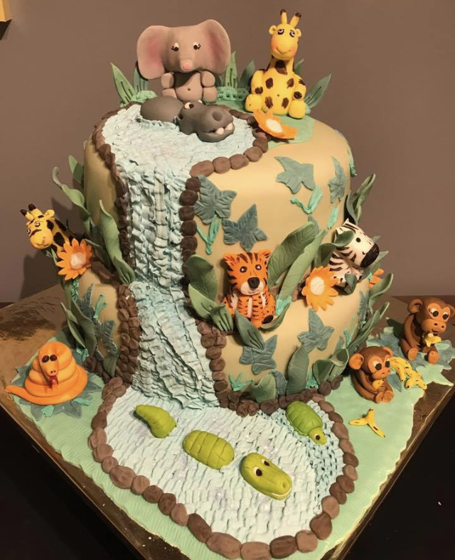 Jungle cake - The Great British Bake Off | The Great British Bake Off