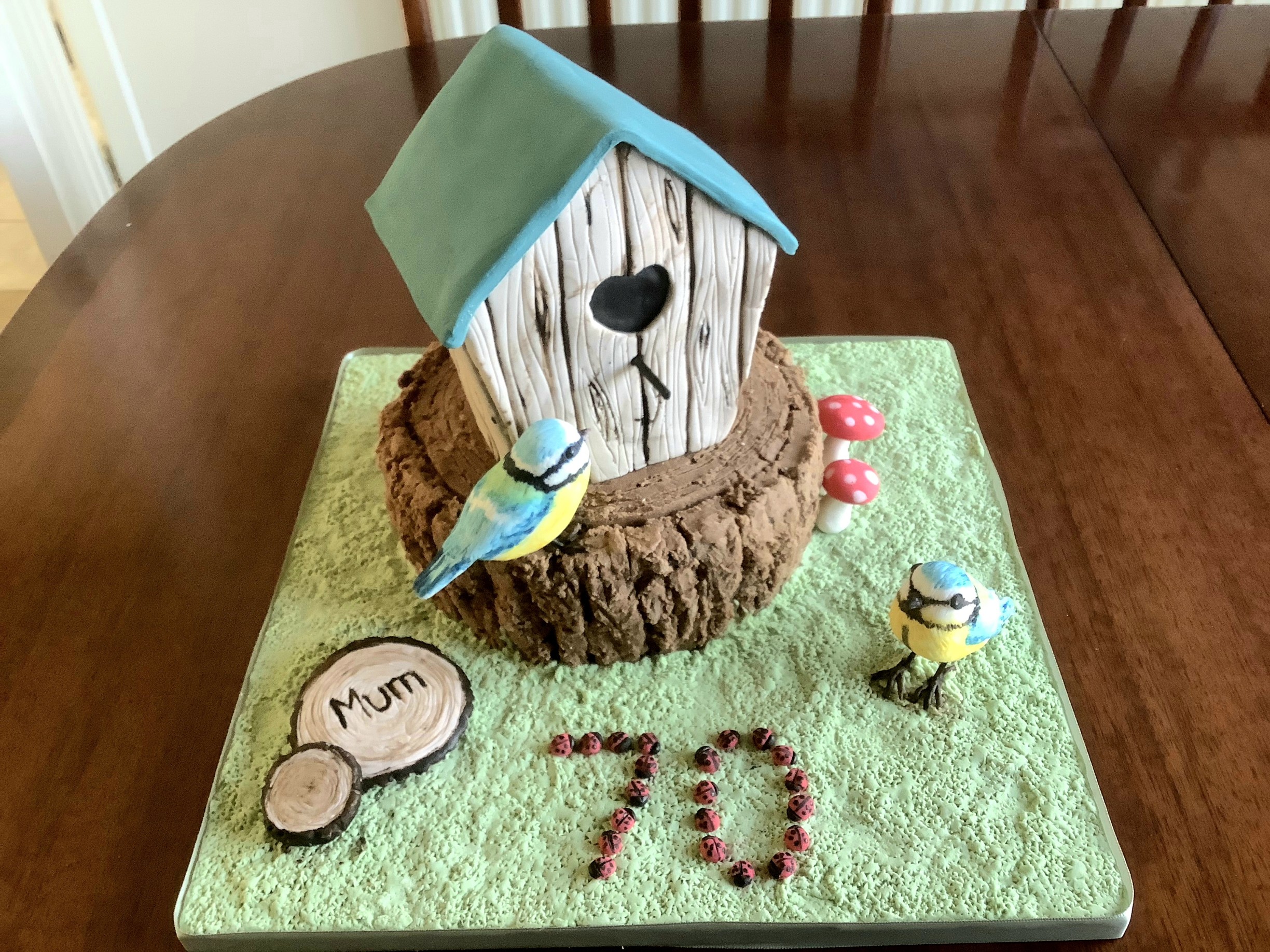 Bird House Cake – Beautiful Birthday Cakes