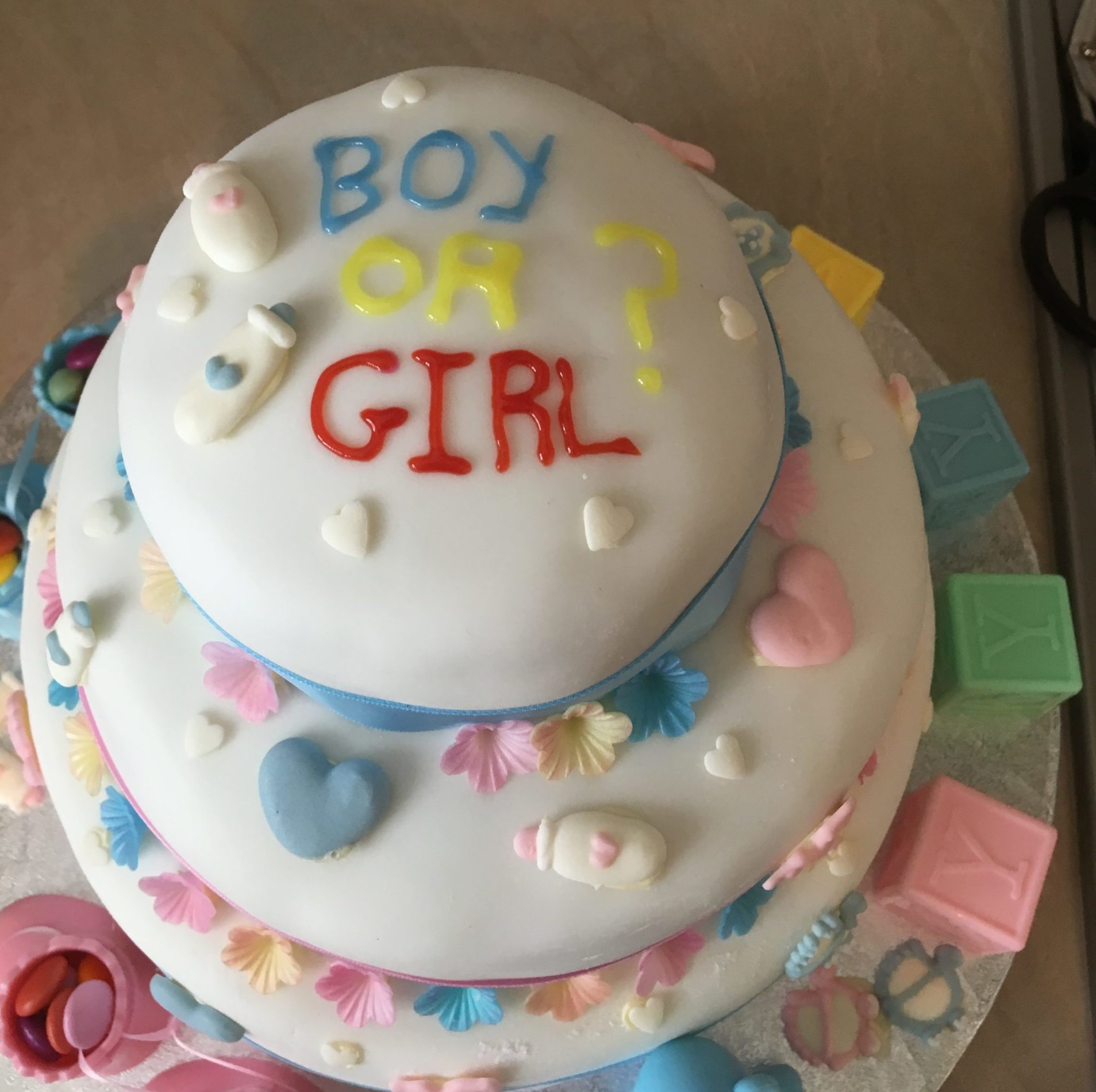 Baby shower cake - The Great British Bake Off | The Great British Bake Off