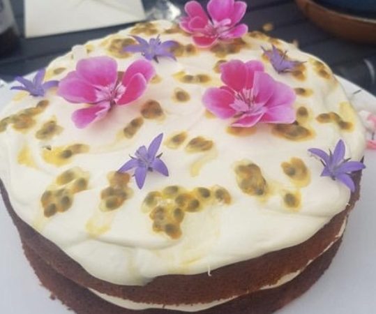 Orange and elderflower cake - The Great British Bake Off | The Great