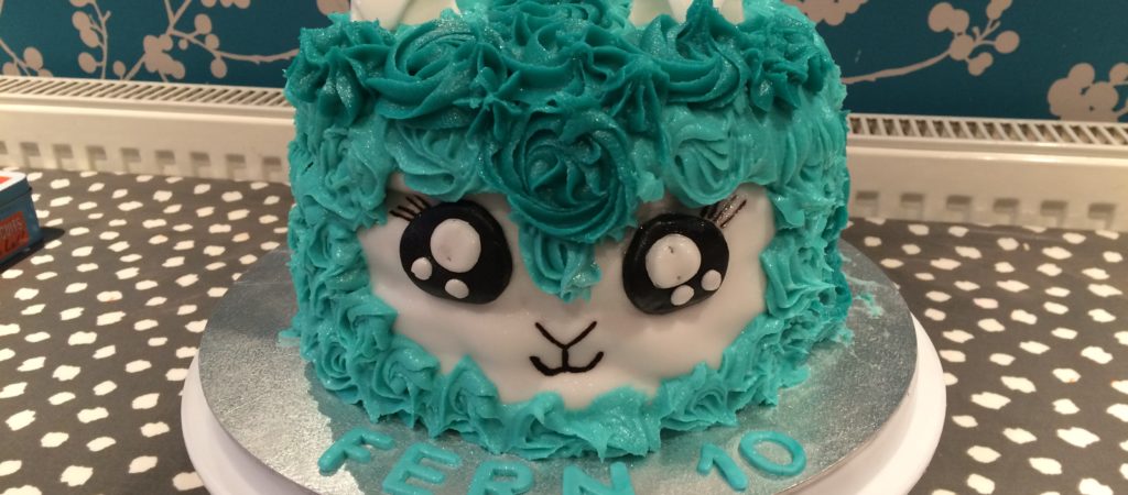 Cute Llama - Kidd's Cakes & Bakery