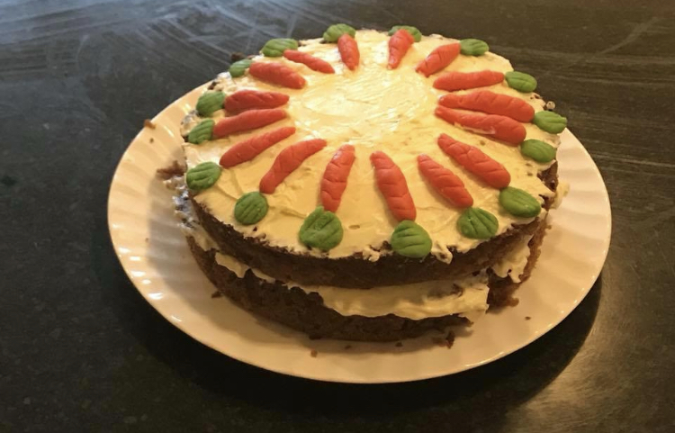 carrot cake - The Great British Bake Off
