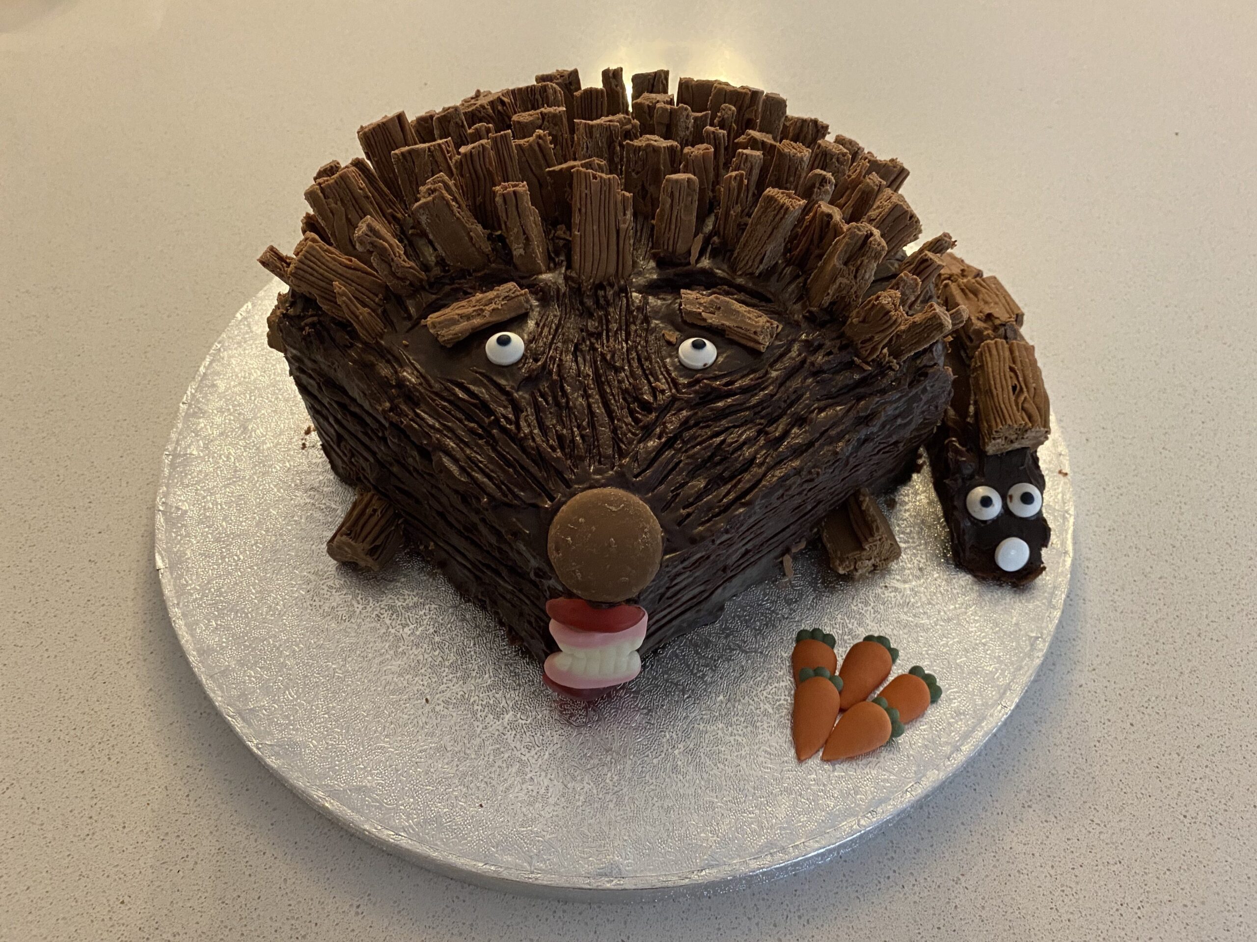 Hedgehog Layer Cake - Classy Girl Cupcakes
