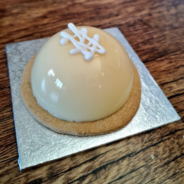 Lemon curd dome tart The Great British Bake Off The Great British