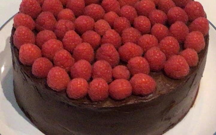 Chocolate Raspberry Fudge Cake - The Great British Bake Off | The Great ...