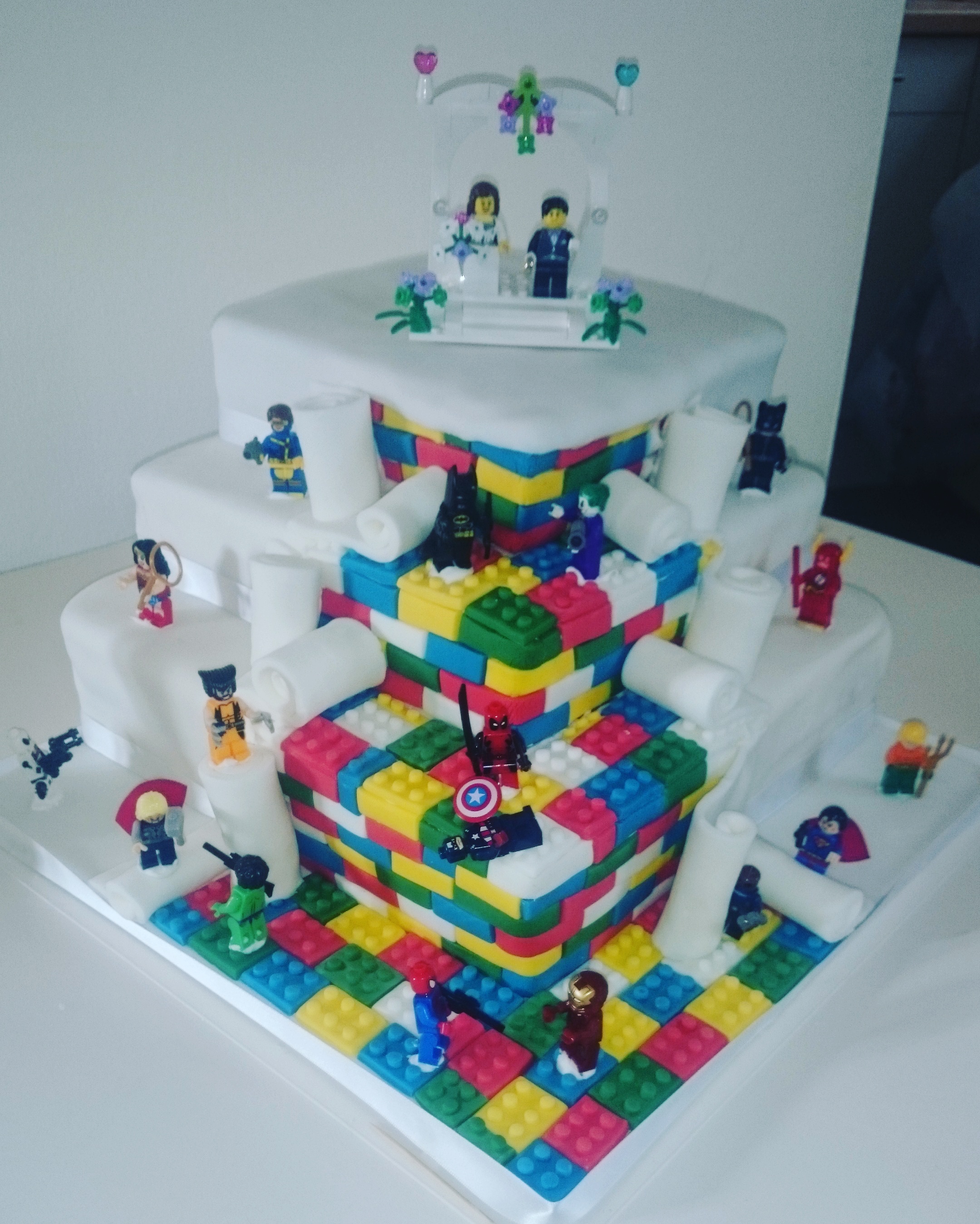 Brother's lego cake - The Great British Bake | The Great British Bake Off