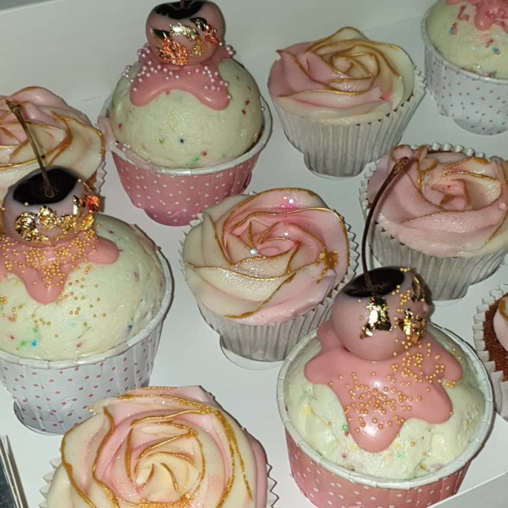 Ice cream scoop cupcakes The Great British Bake Off The Great