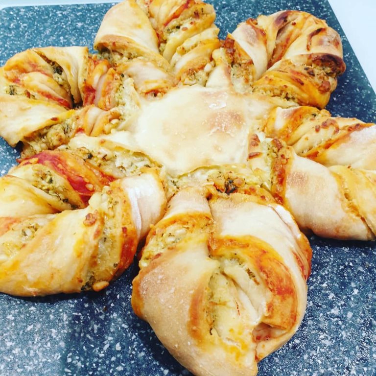 Pizza star bread The Great British Bake Off The Great British Bake Off