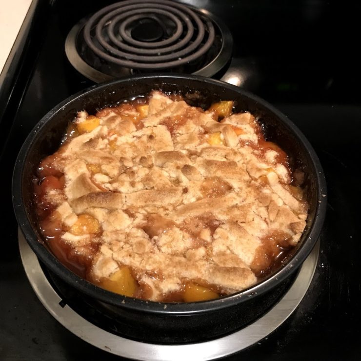peach cobbler The Great British Bake Off The Great British