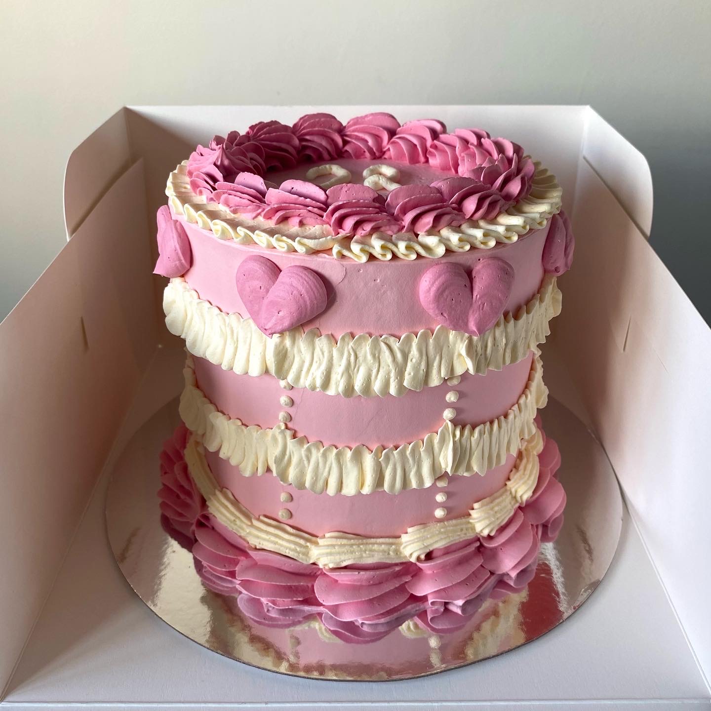 Rainbow Theme Step Cake (AL5757) - THC | Ammas Pastries