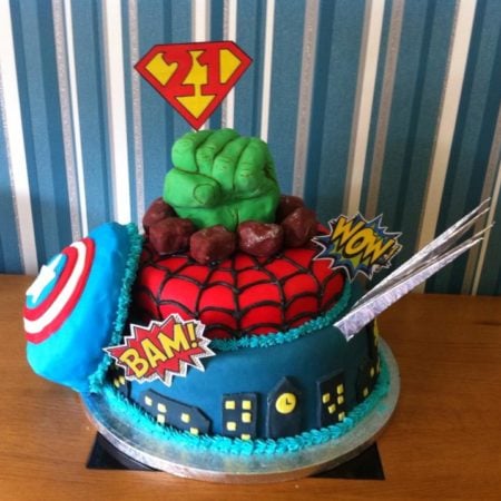 Hulk Birthday Cake - The Baking Factory