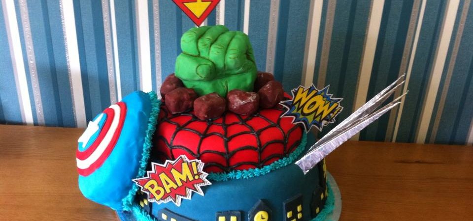 Red Velvet Superhero Cake – Rotari Cakes