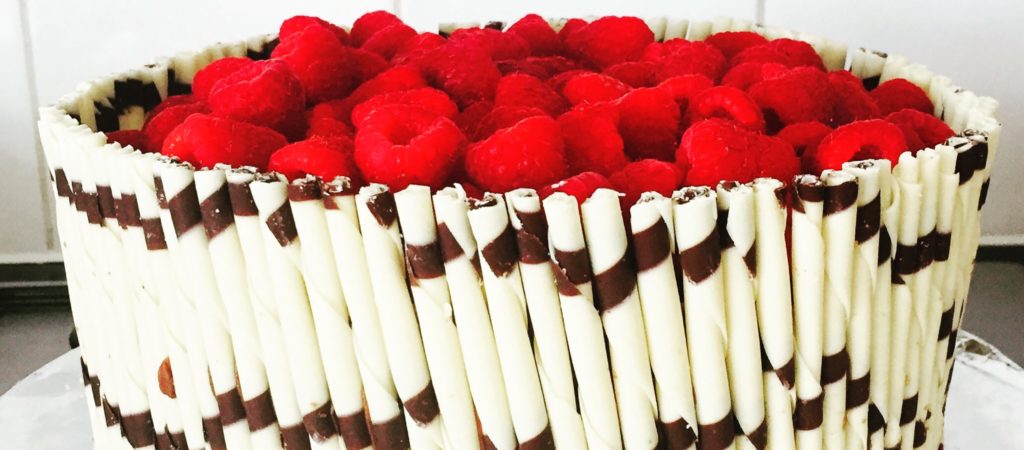 Chocolate and Raspberry Cake - The Great British Bake Off | The Great ...