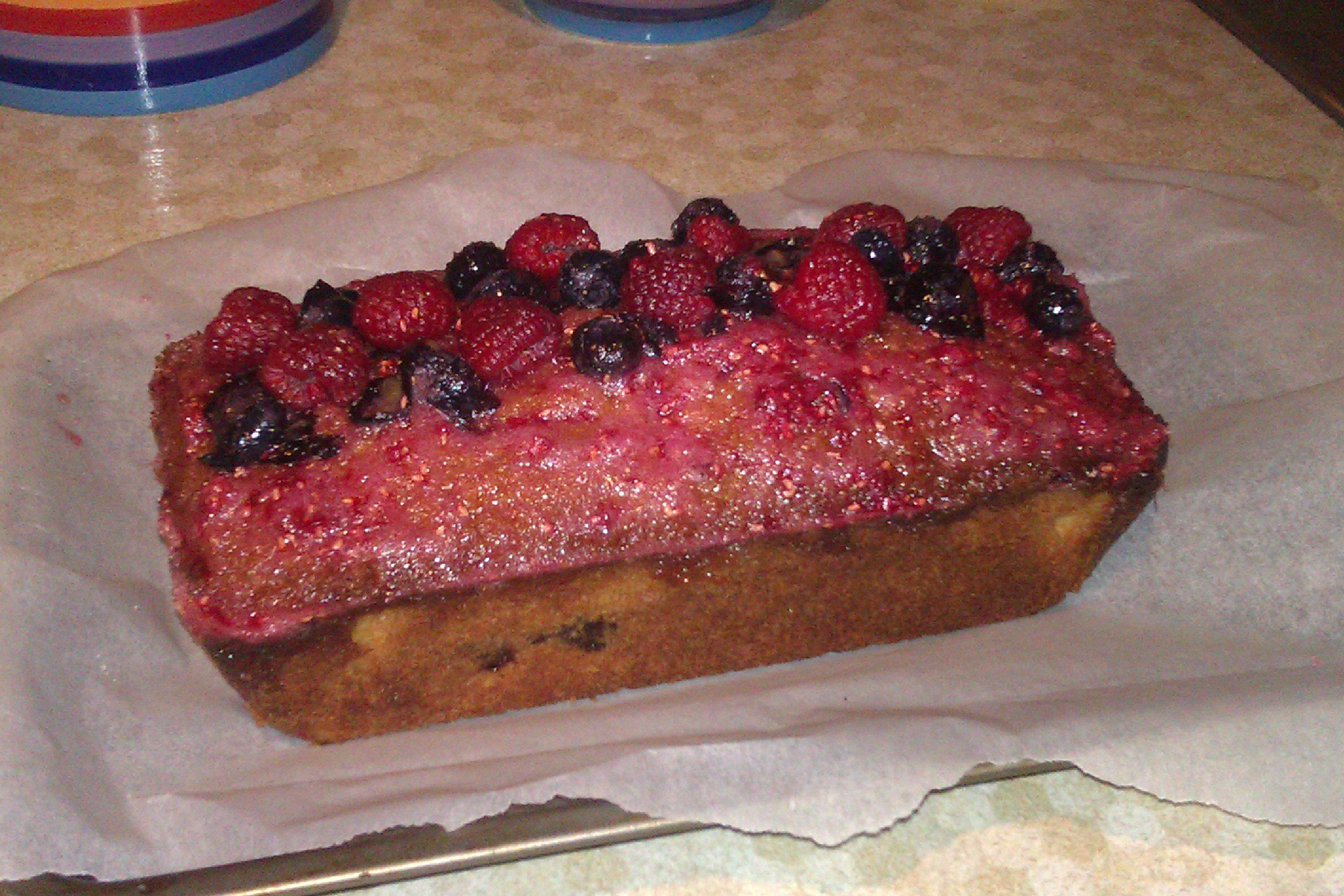 Raspberry & Blueberry Loaf The Great British Bake Off The Great
