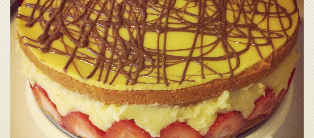 Fraisier Cake - The Great British Bake Off | The Great British Bake Off