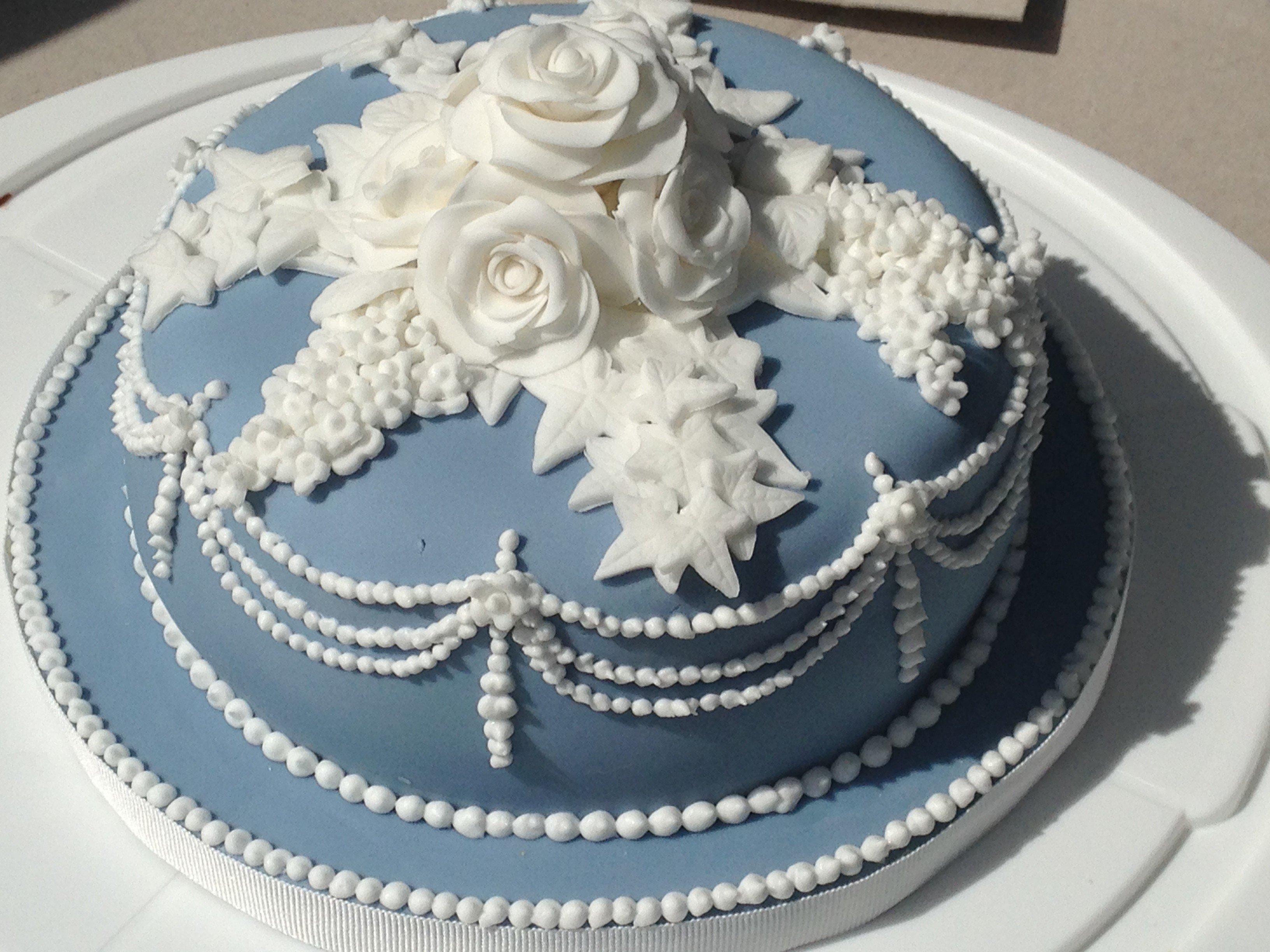 Wedgewood cake The Great British Bake Off The Great British Bake Off