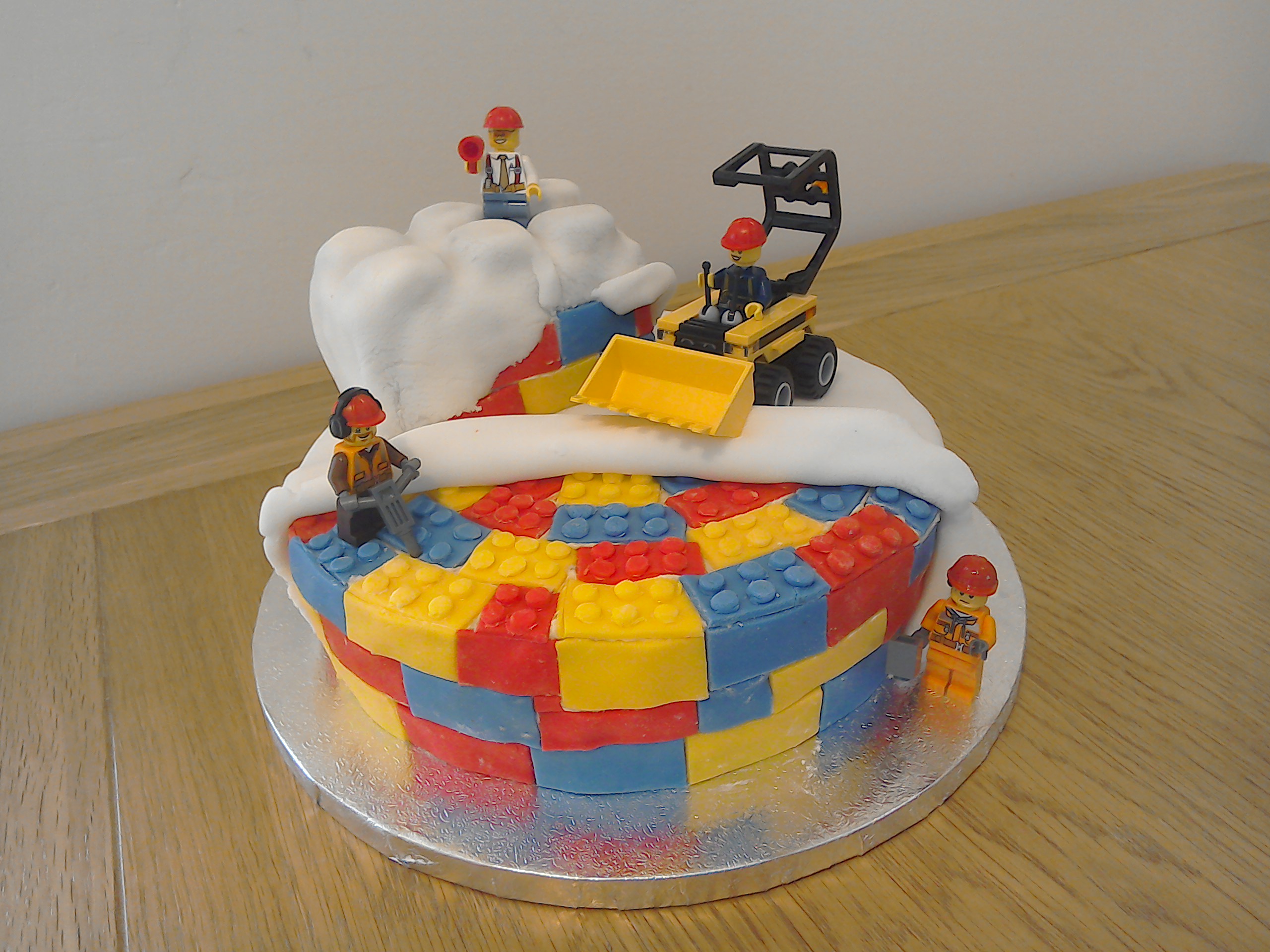 Lego Cake Under Construction - CakeCentral.com