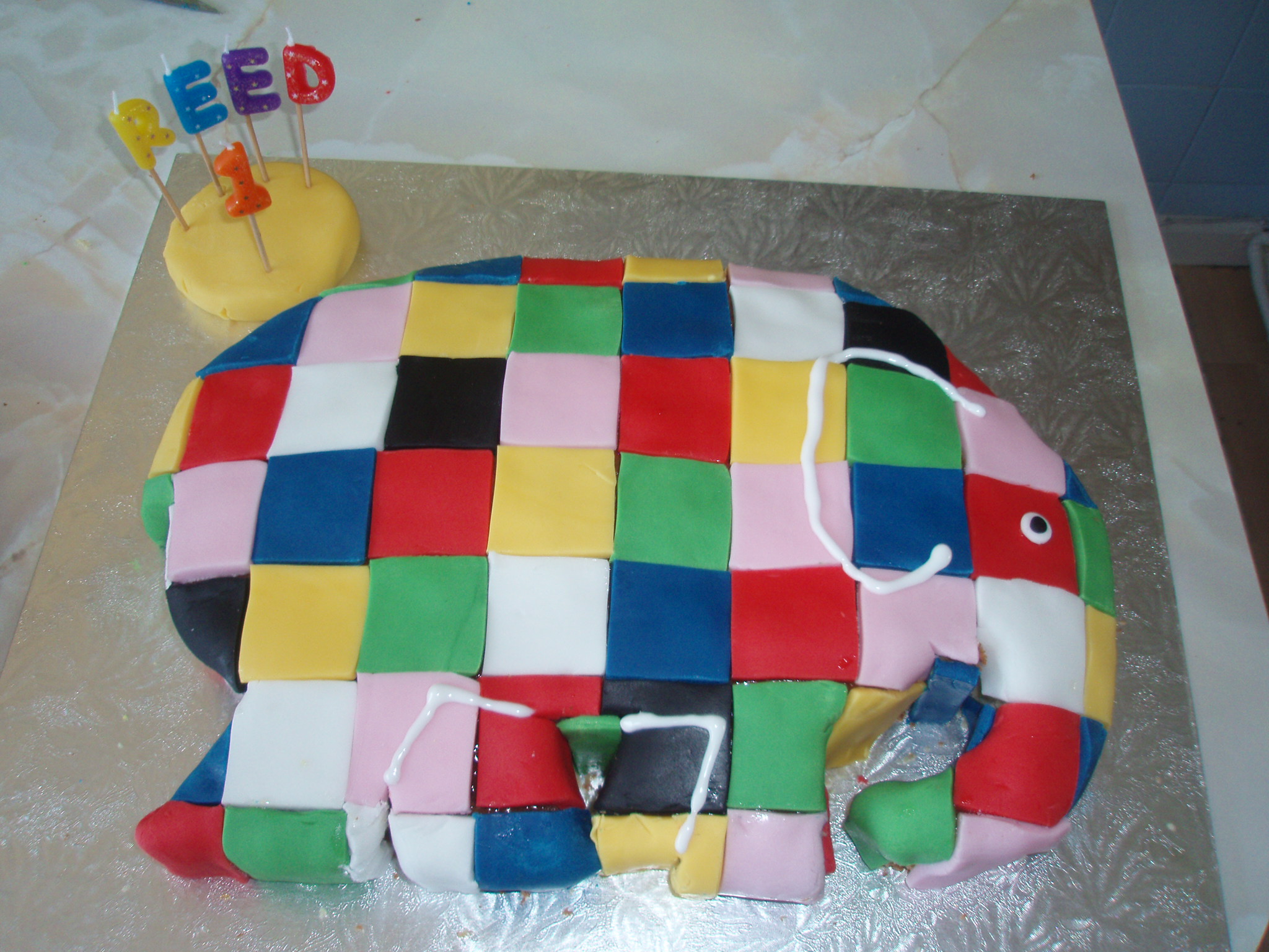 Elmer Twins Nappy Cake - Truly Gifts