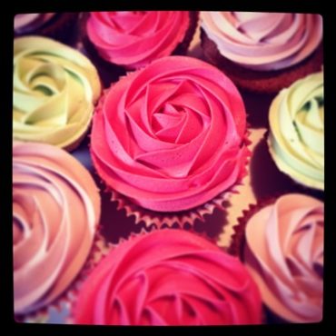 Red Rose Cupcakes - The Great British Bake Off | The Great British Bake Off