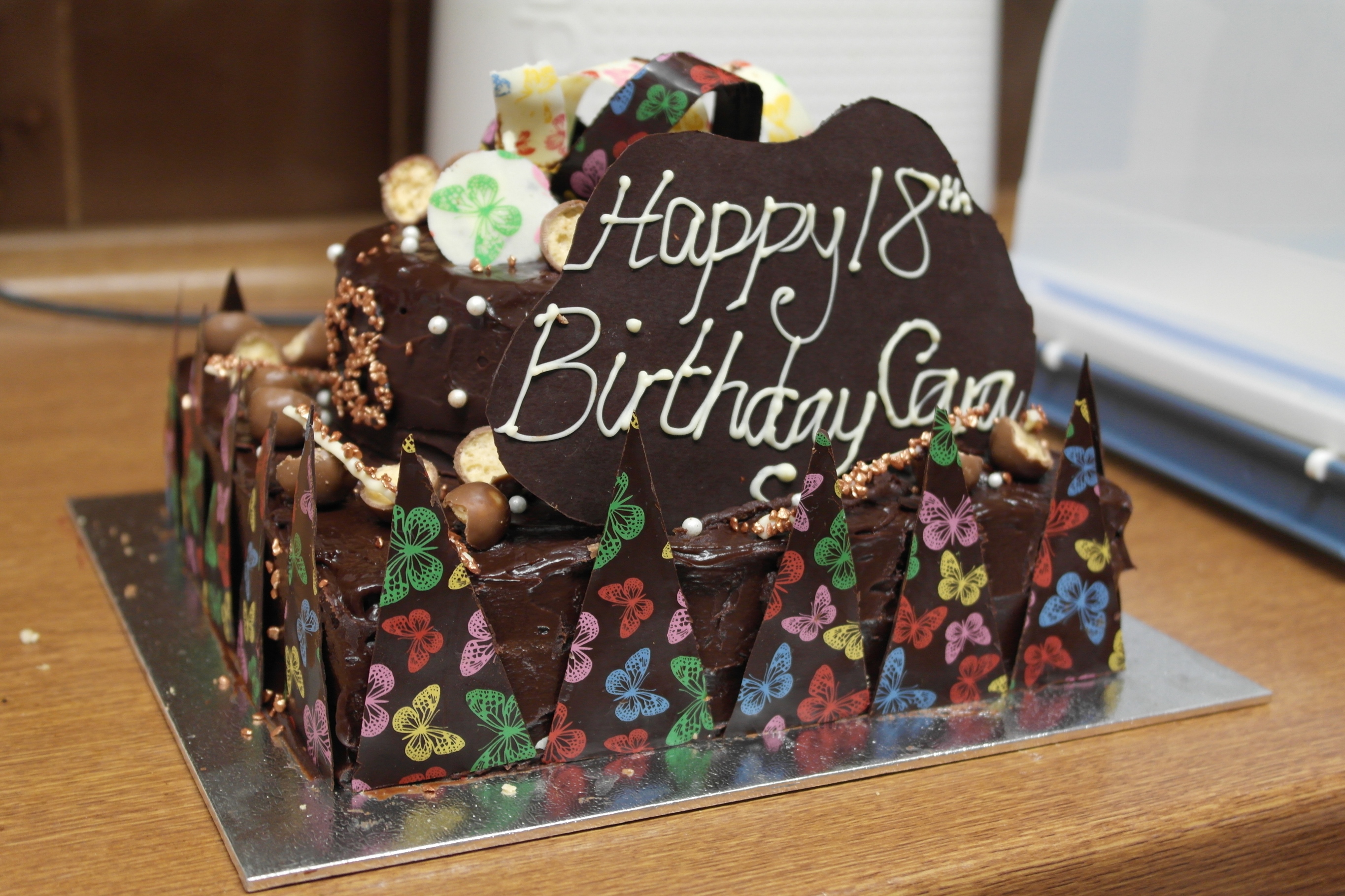 18th Birthday Slice of cake – Paper Bear