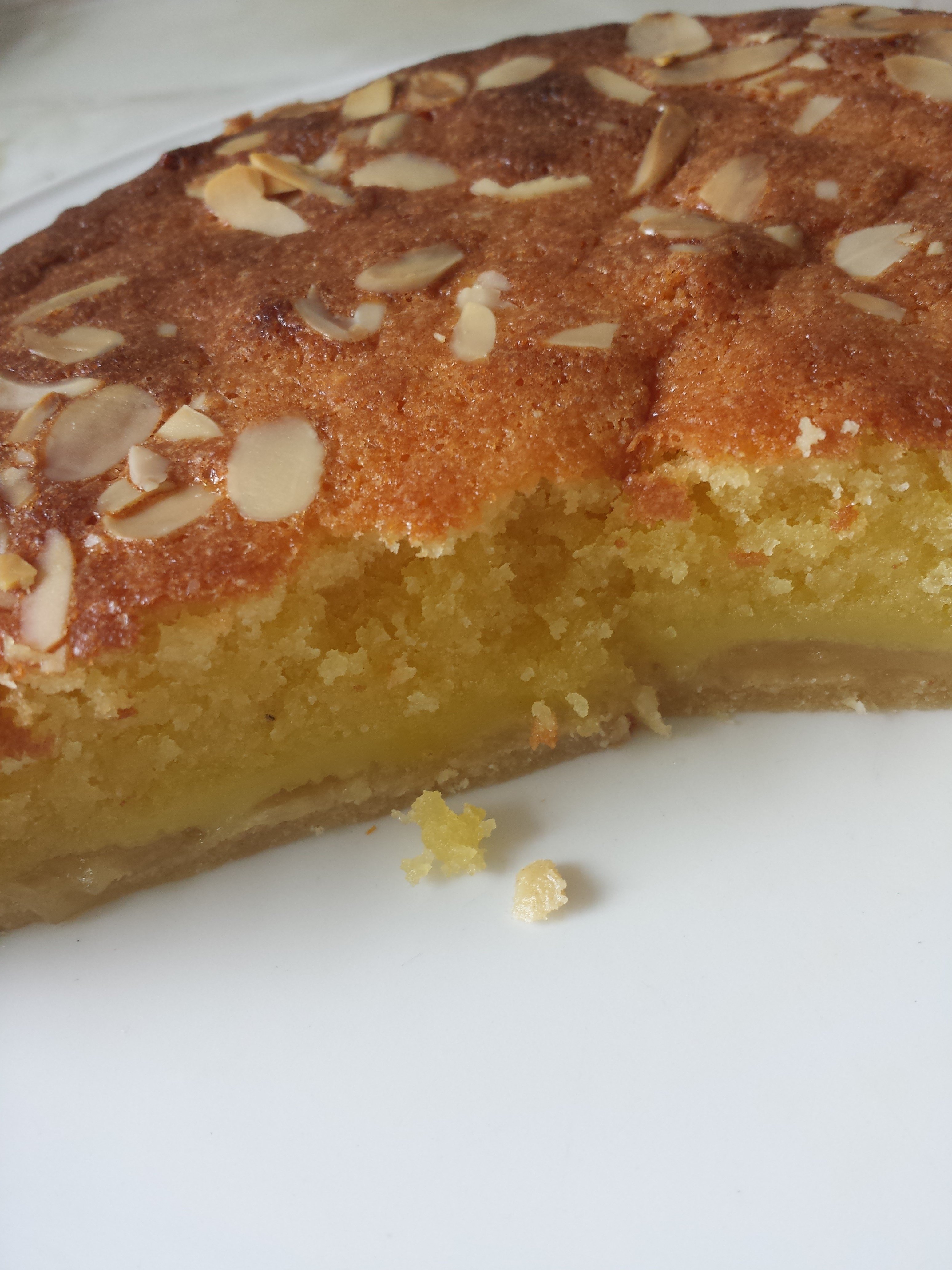 Lemon curd bakewell tart The Great British Bake Off