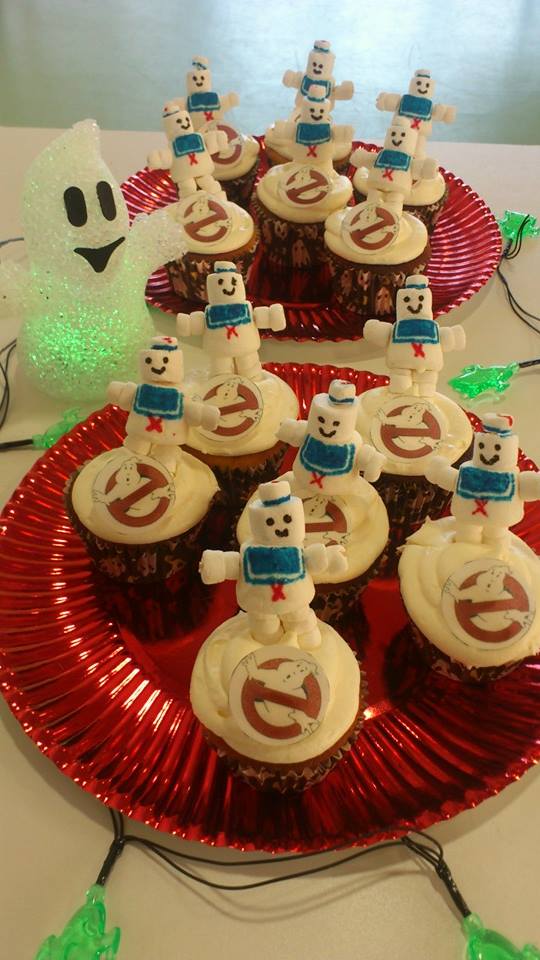 Ghostbusters Cupcakes - The Great British Bake Off | The Great British