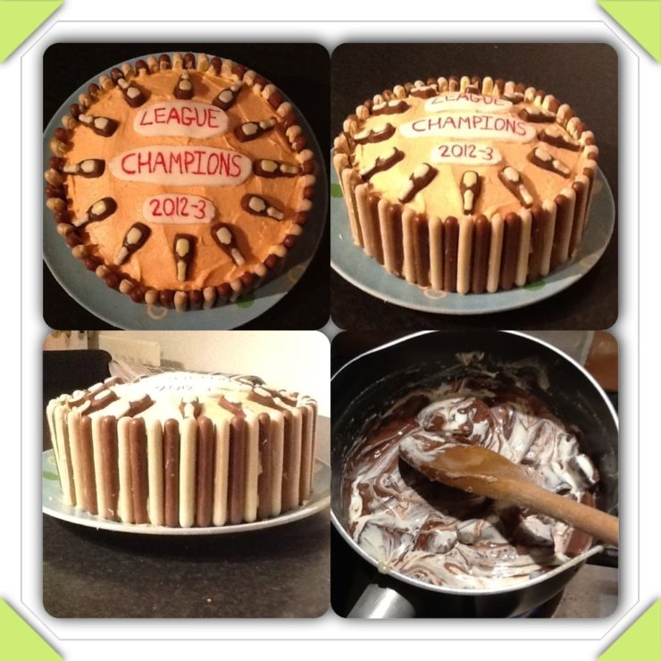 Triple chocolate finger cake The Great British Bake Off The Great