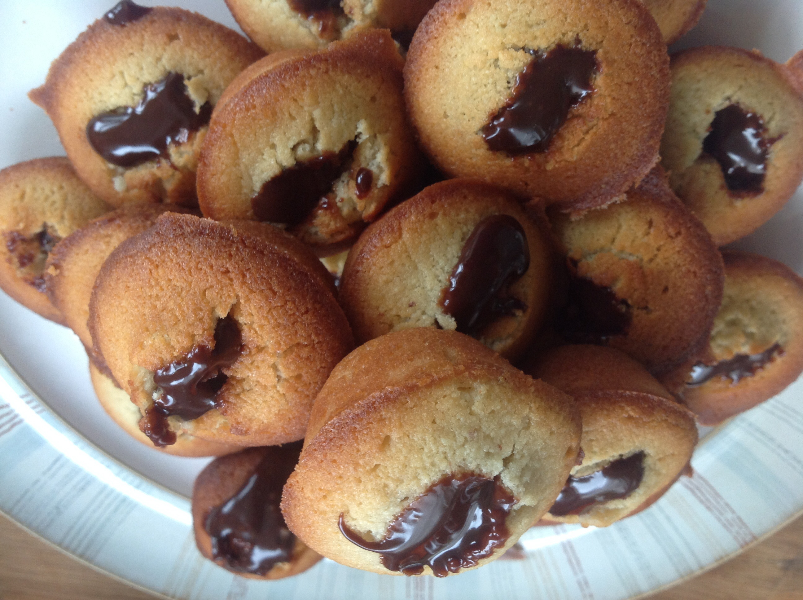 Choc filled Madeleines The Great British Bake Off The Great British