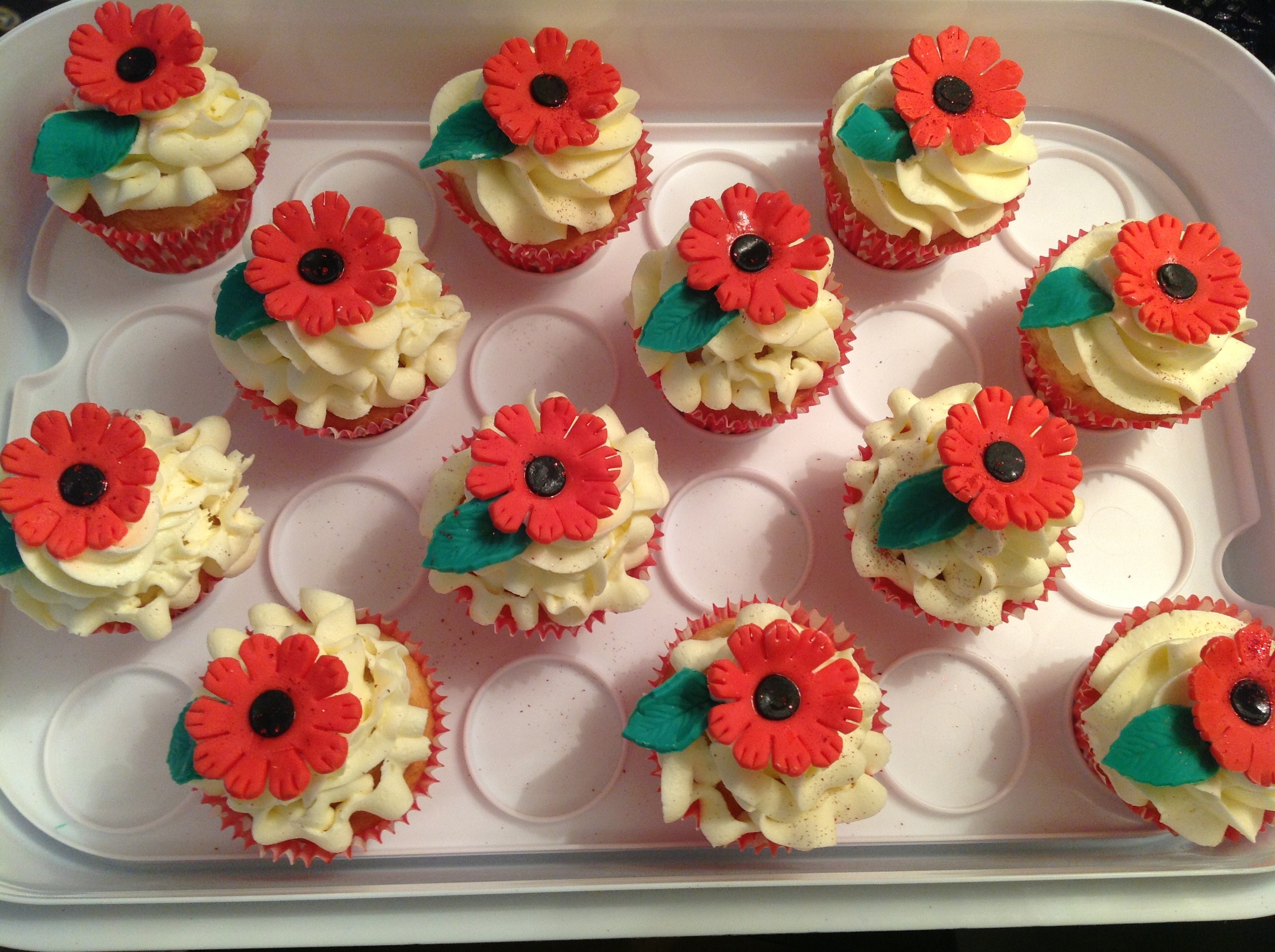 Remembrance Sunday Cupcakes The Great British Bake Off The Great