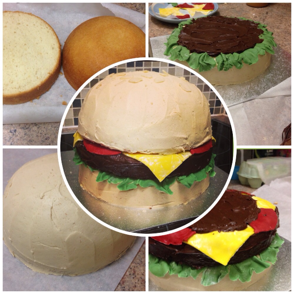 Burger Cake - The Great British Bake Off | The Great British Bake Off