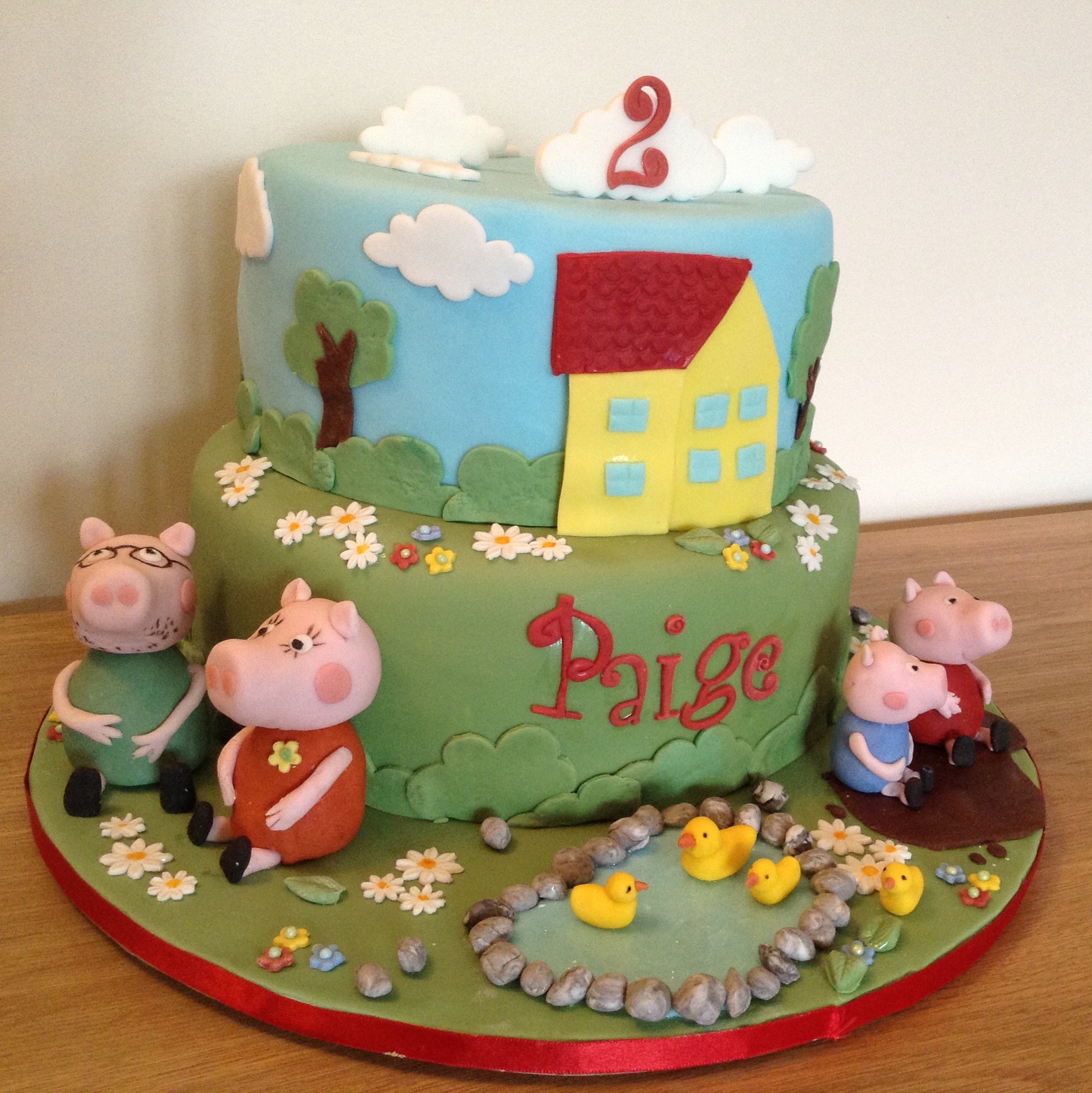 Peppa Pig Cake  Amys Bakehouse