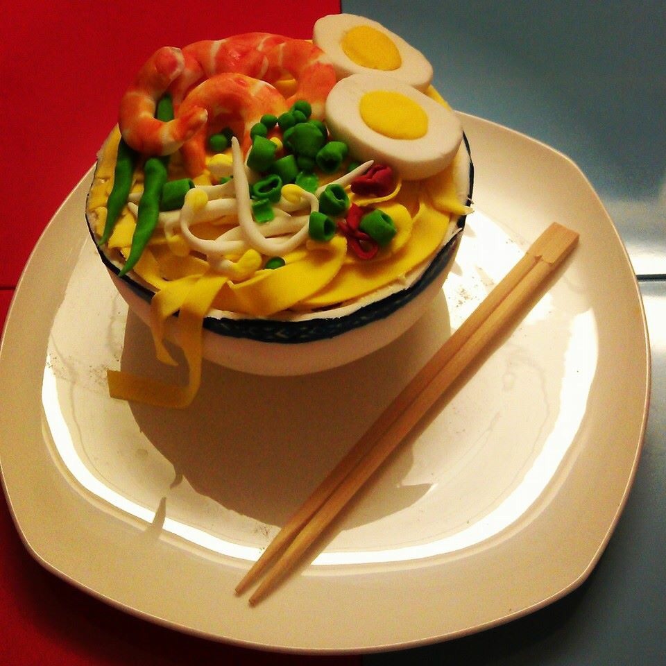 Premium Photo | Rabokki is korean instant noodles with korean rice cake and  fish cake.