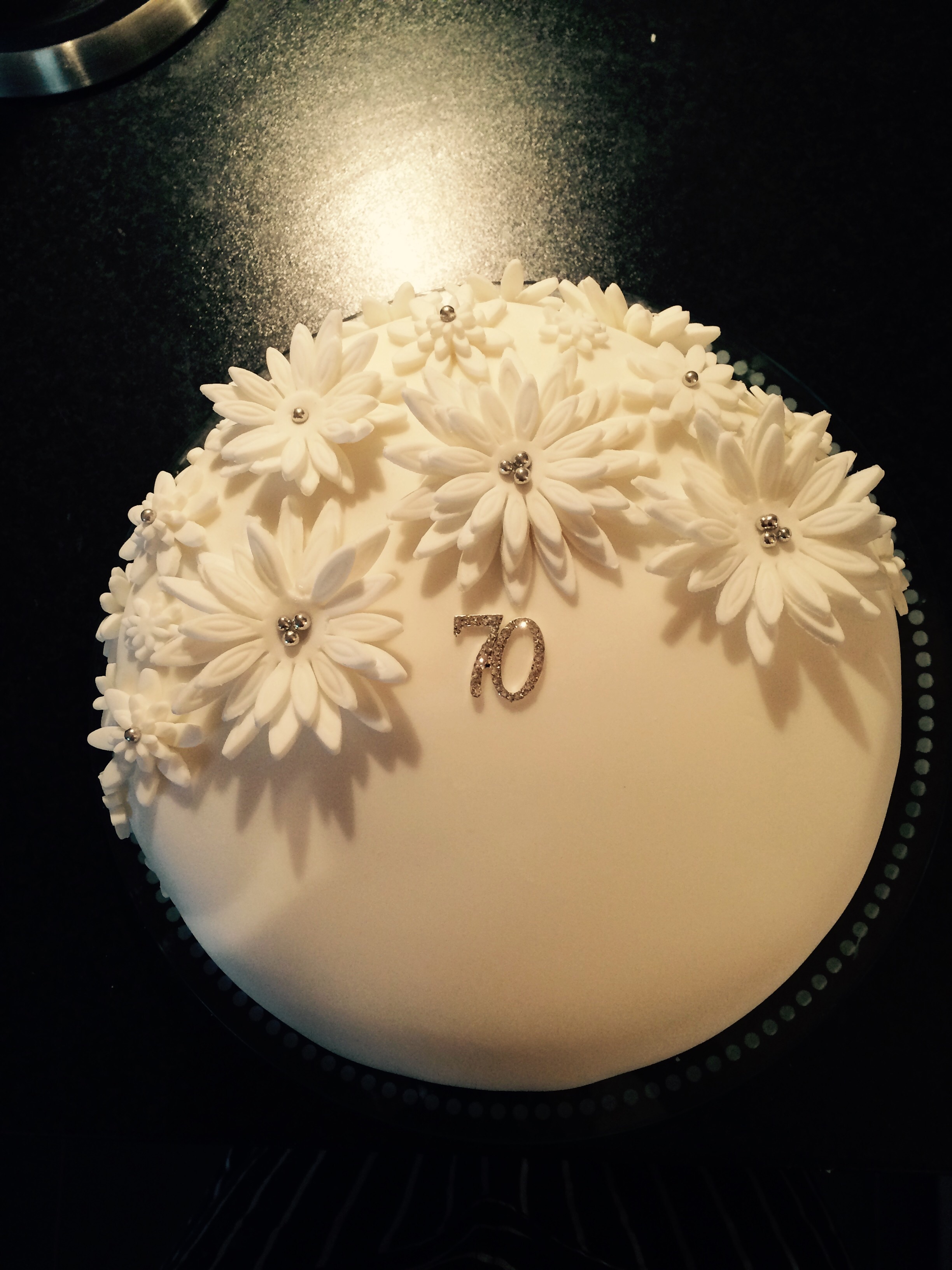 70th BIRTHDAY CAKE – Sooperlicious Cakes