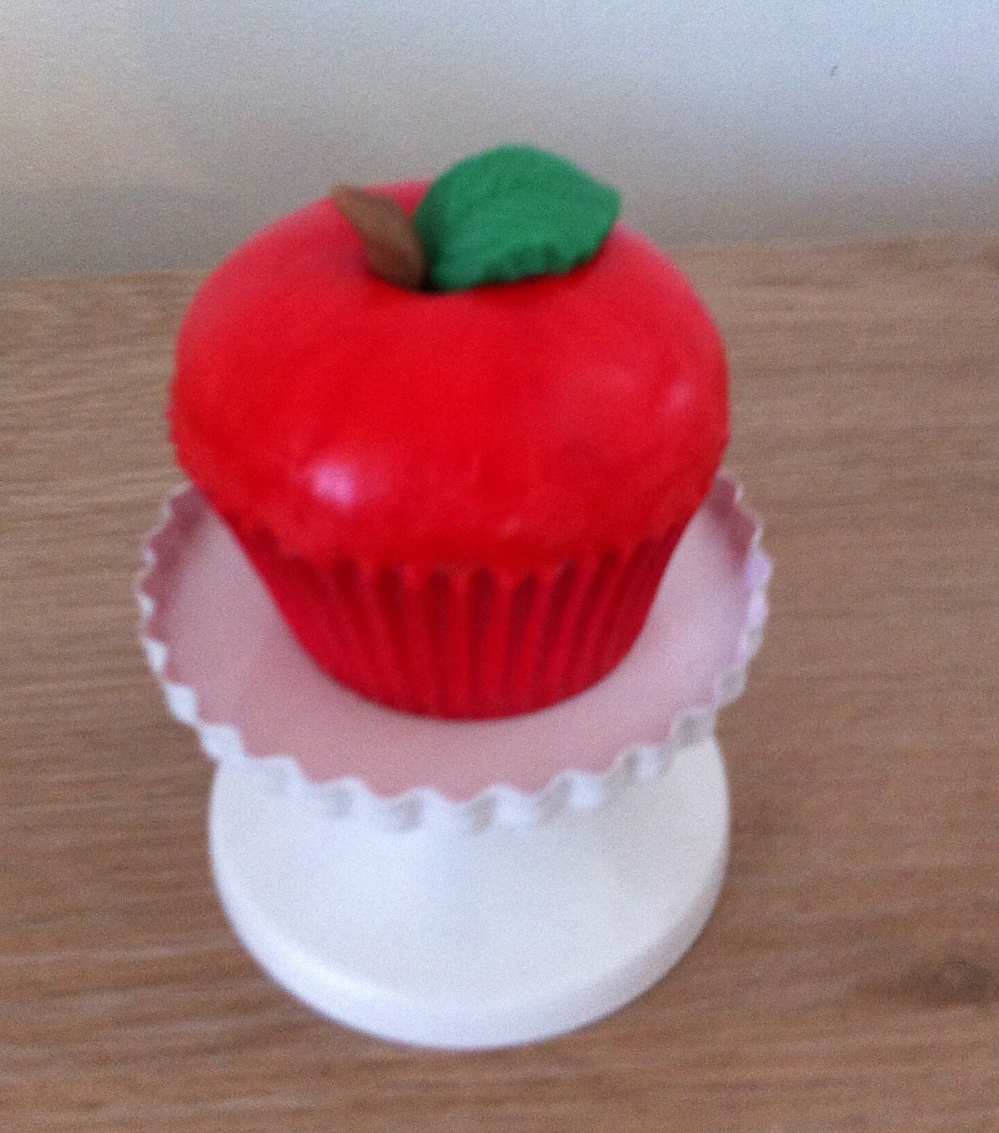 Apple and cinnamon cupcake The Great British Bake Off The Great