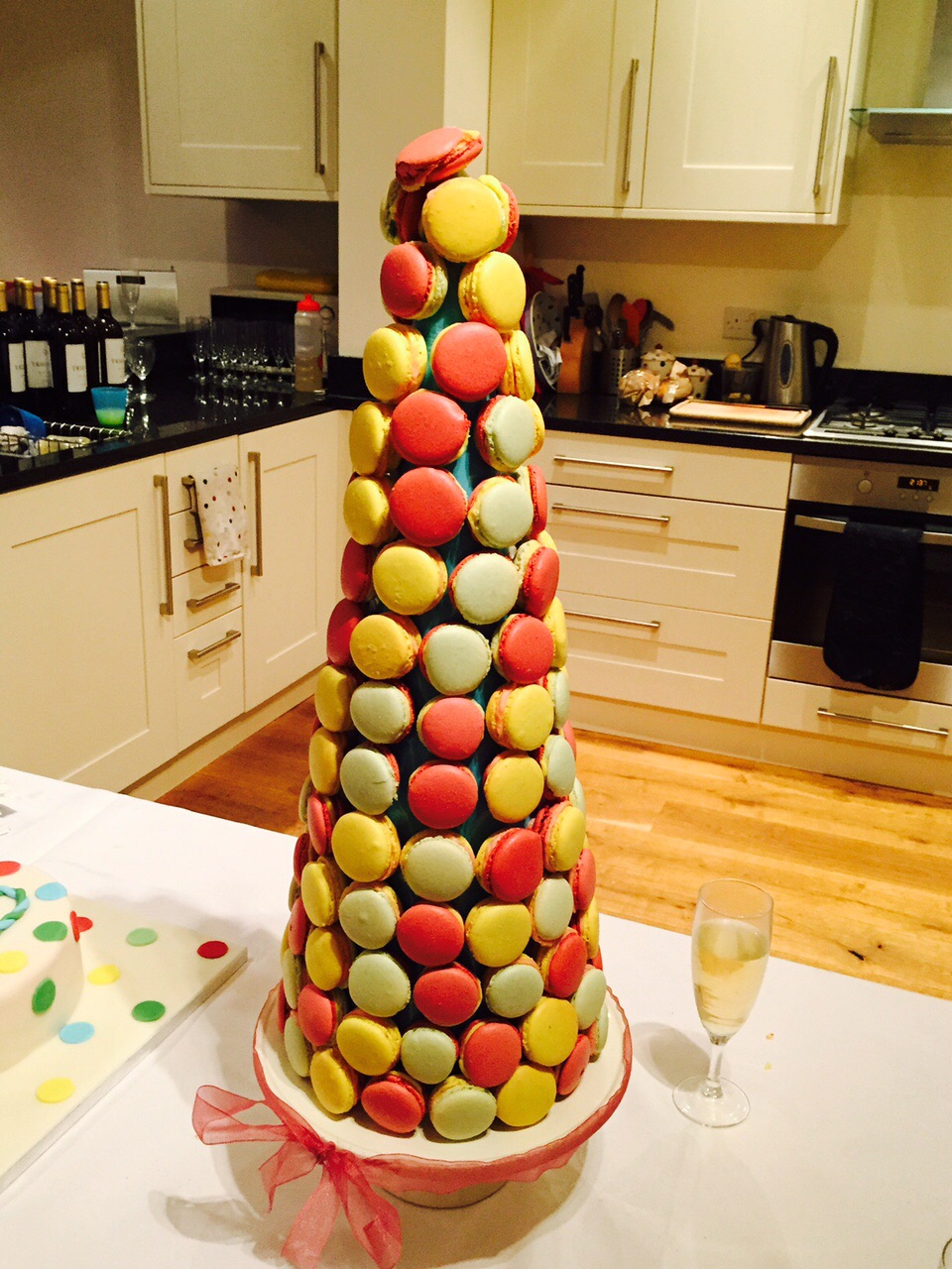 My macaron tower! The Great British Bake Off The Great British Bake Off