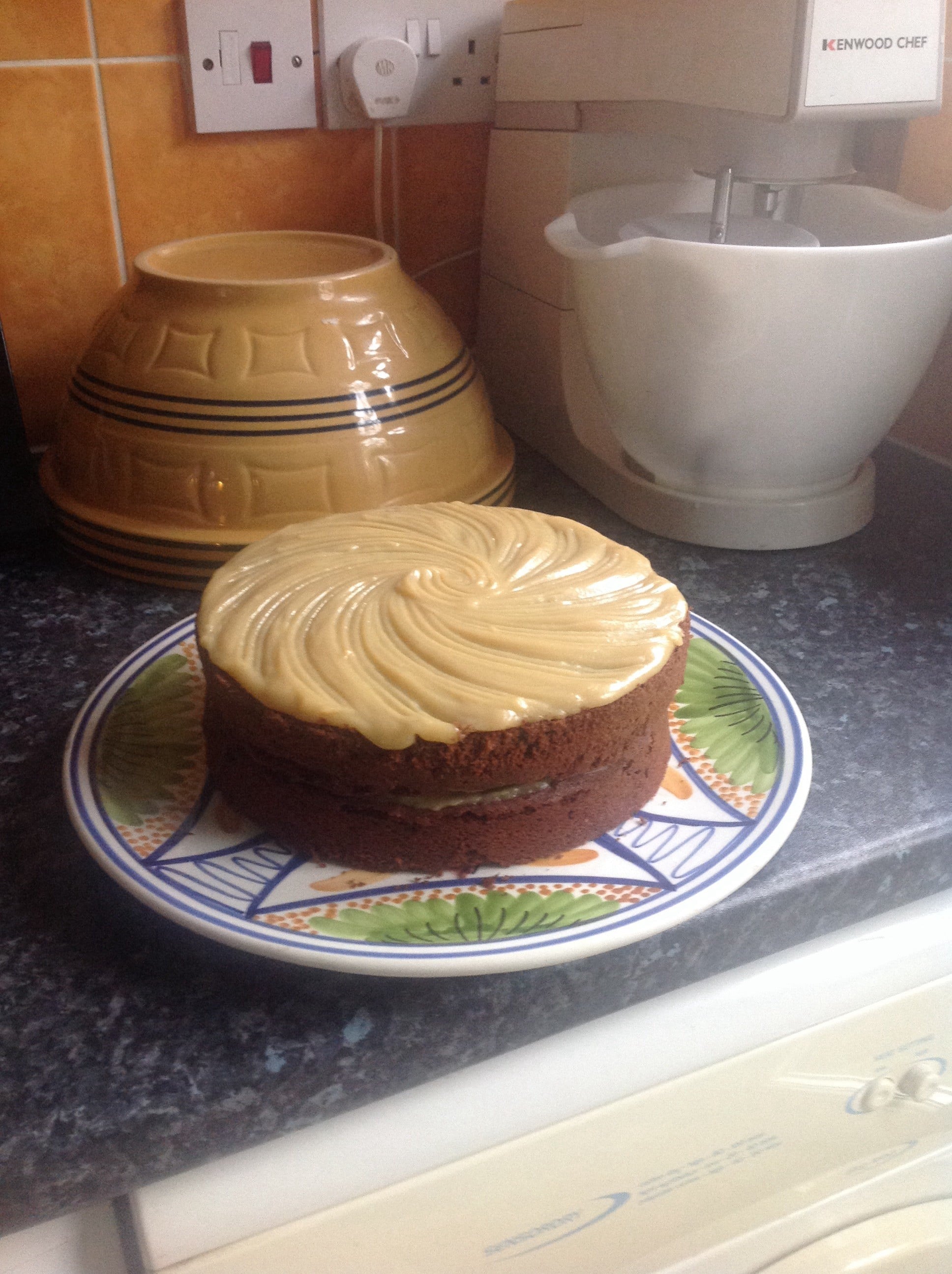 Caramel cake The Great British Bake Off The Great British Bake Off