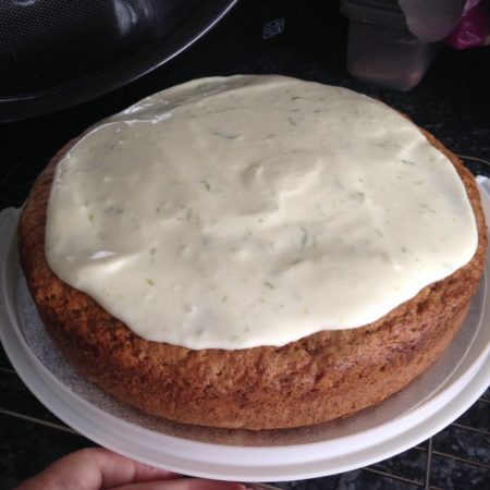 bake courgette lime cake