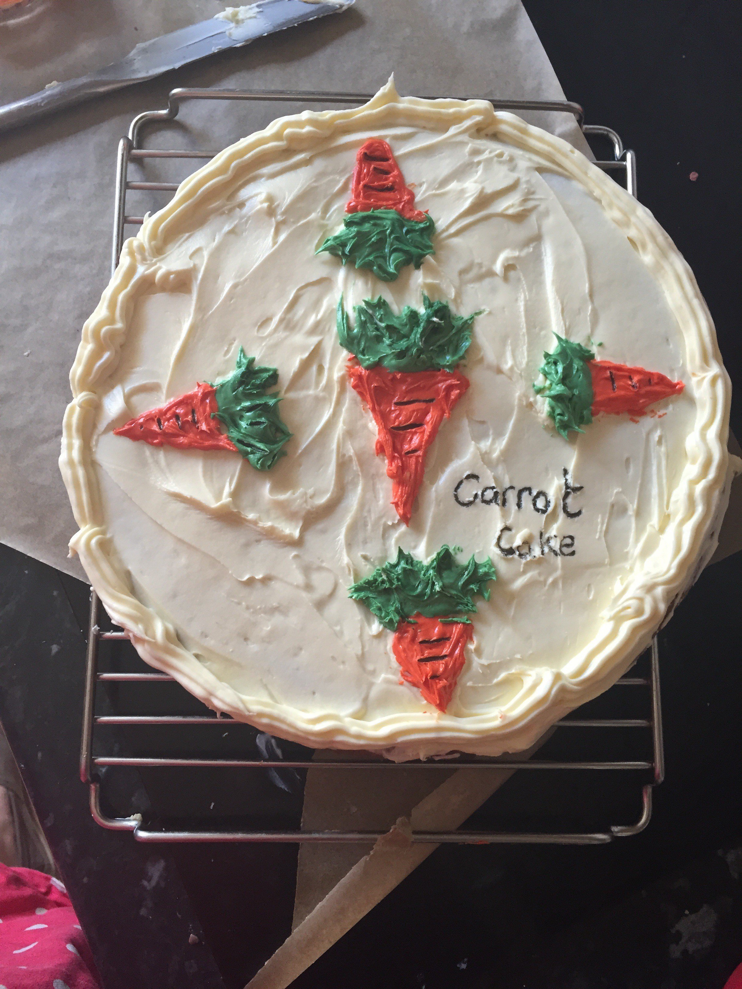 Carrot cake - The Great British Bake Off