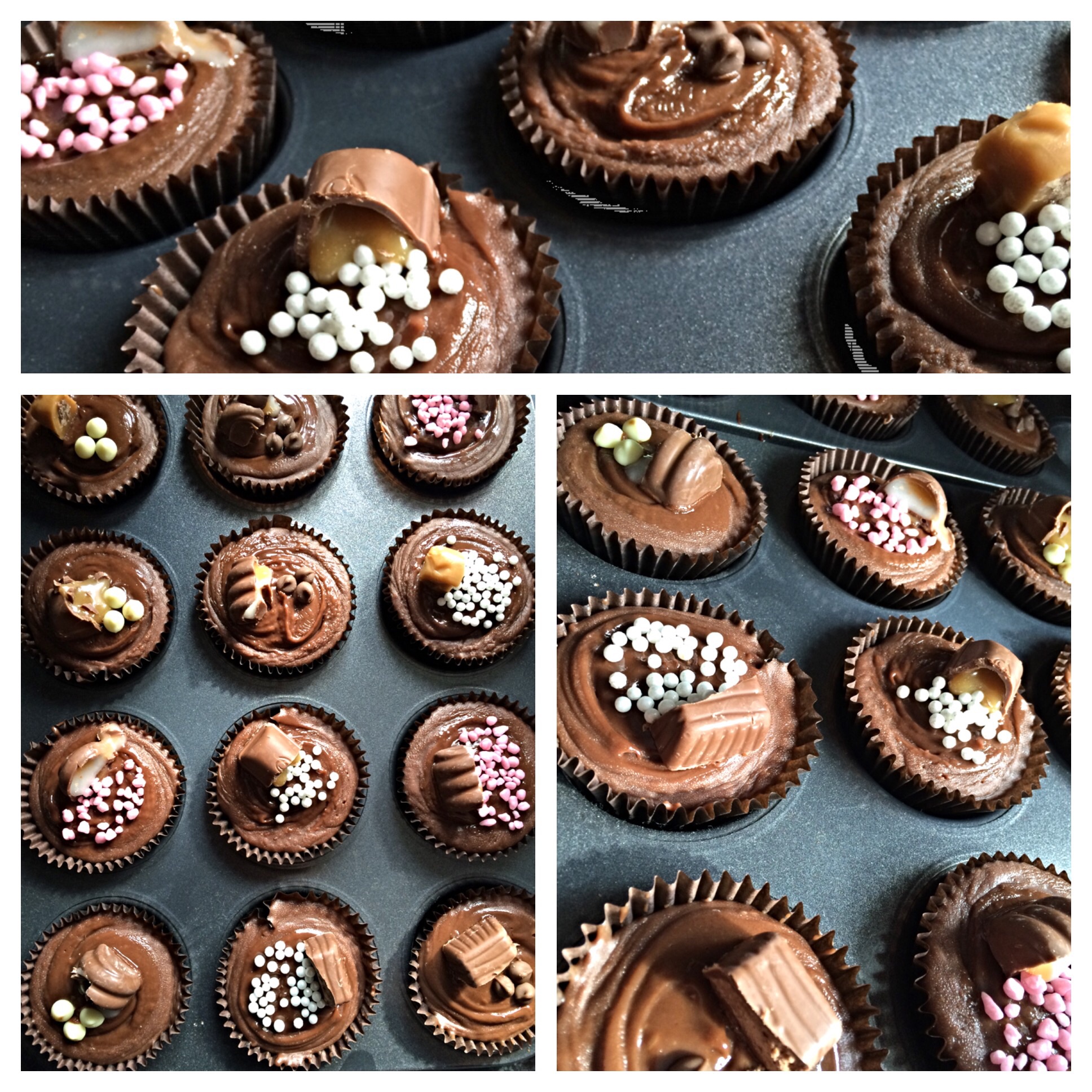 Chocolate Allsorts Cupcakes The Great British Bake Off The Great