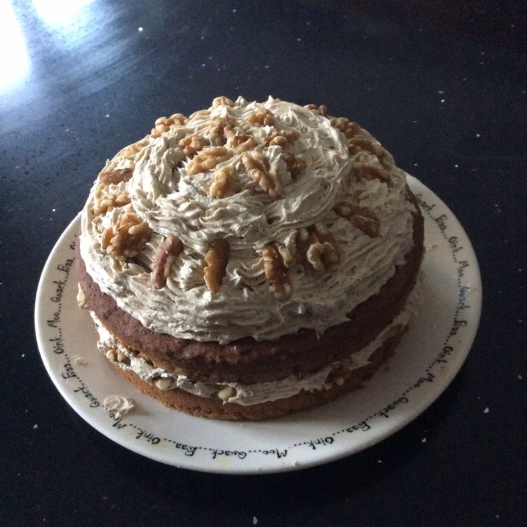 Coffee And Walnut Cake The Great British Bake Off The Great British