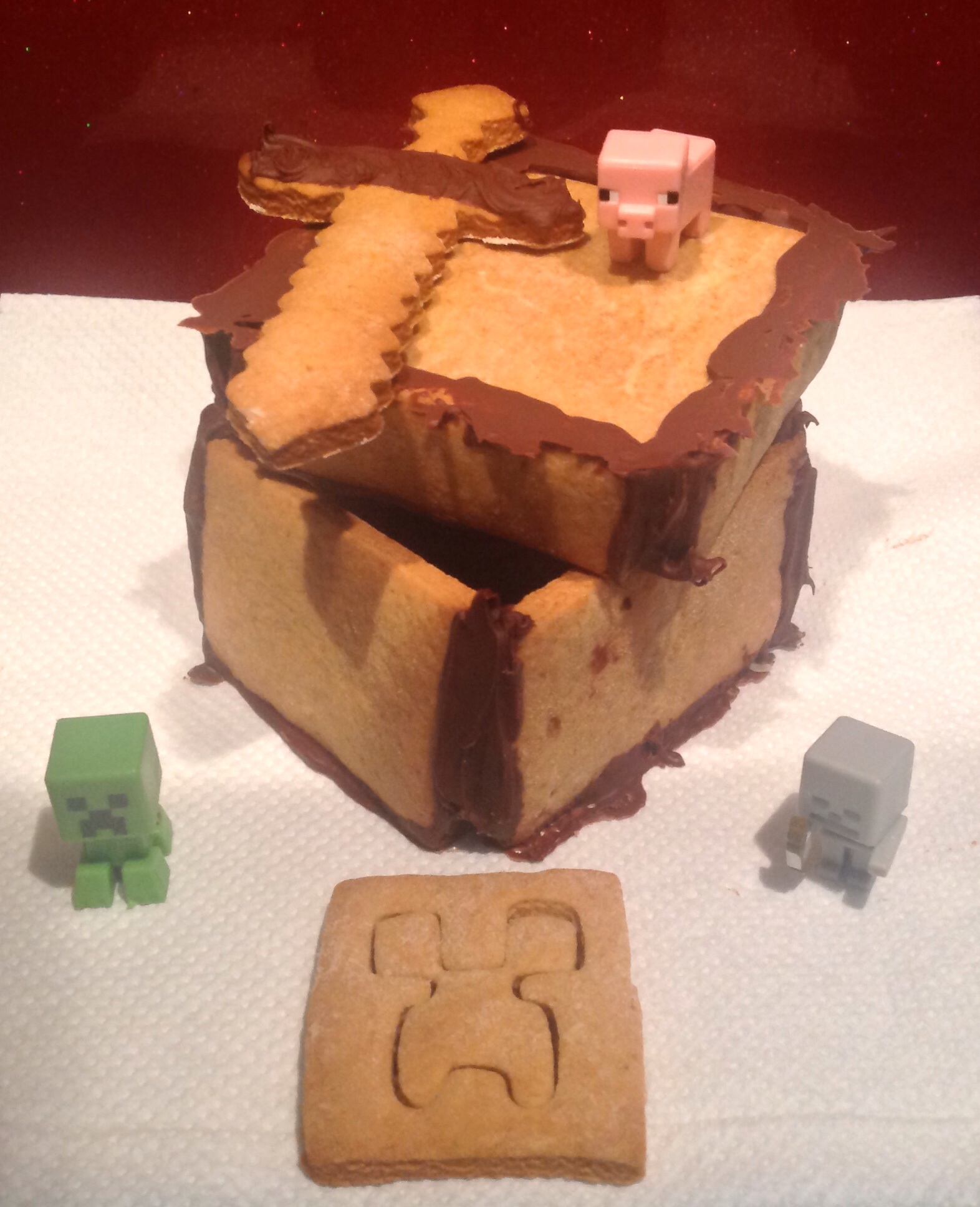 Gingerbread gaming chest The Great British Bake Off The Great